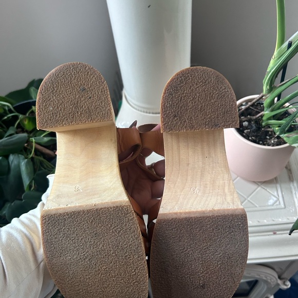 Swedish Hasbeen Heart Medallion Sandals - Picture 5 of 5